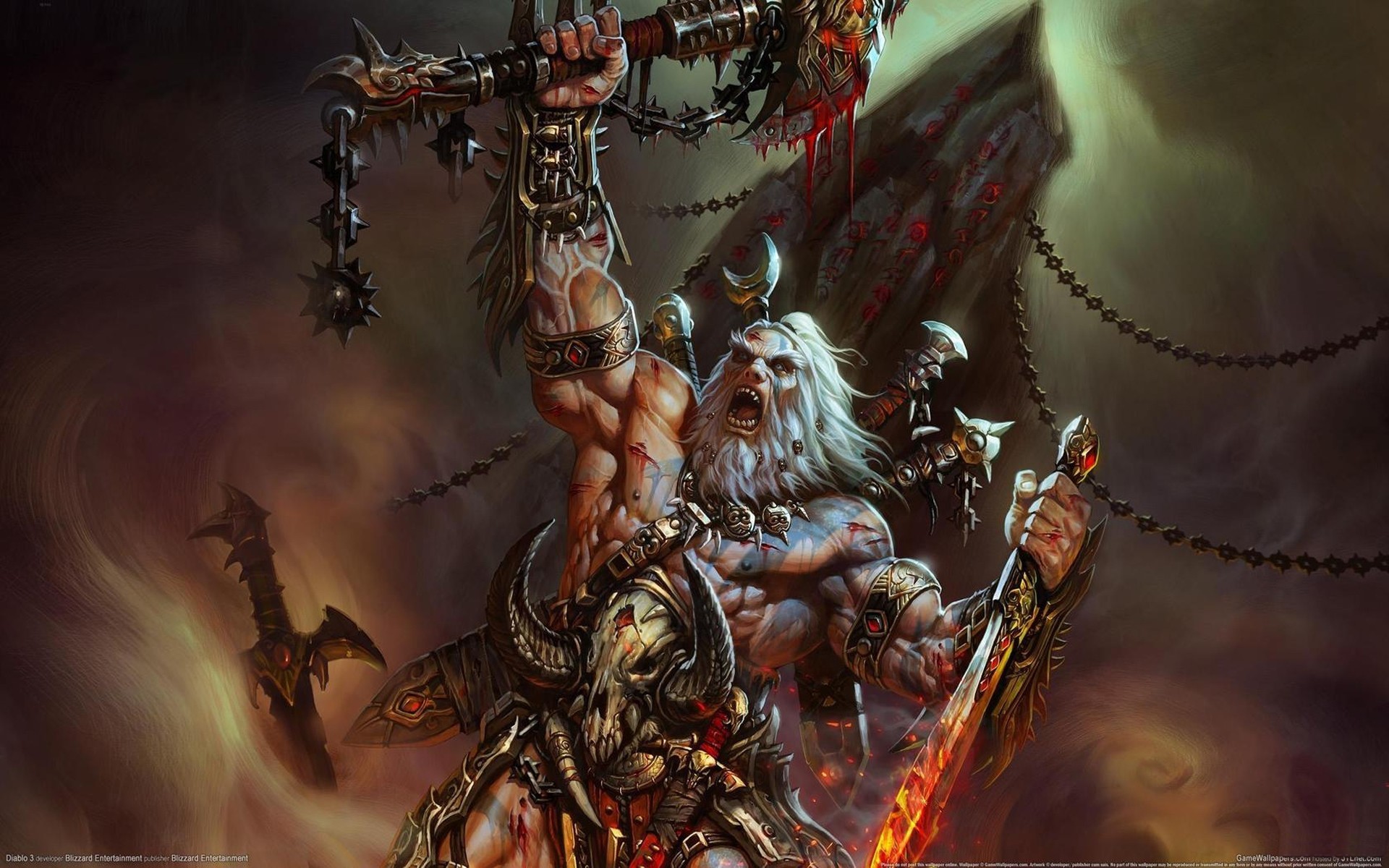 diablo rpg scuro fantasia buran barbaro