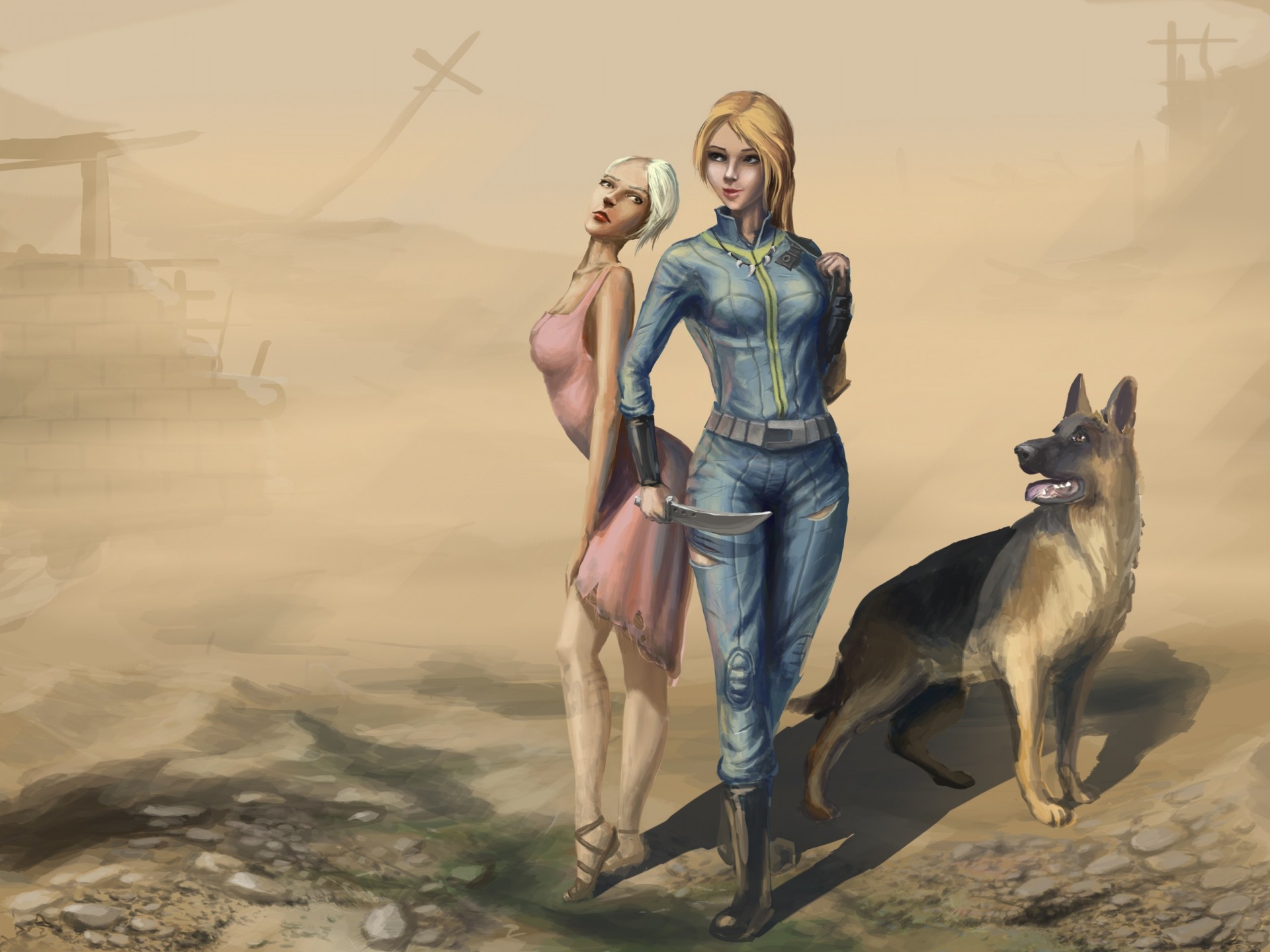 Fallout 4 фан арты фото 39