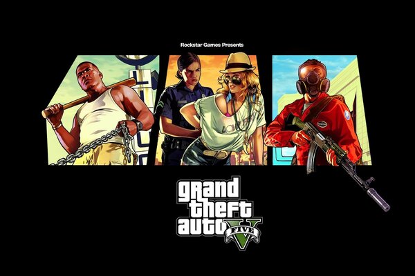 Économiseur d écran pour le jeu Grand Theft Auto 5