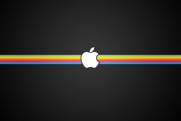 The emblem of the Apple trademark