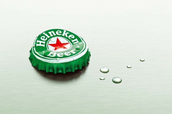 Heineken beer bottle stopper