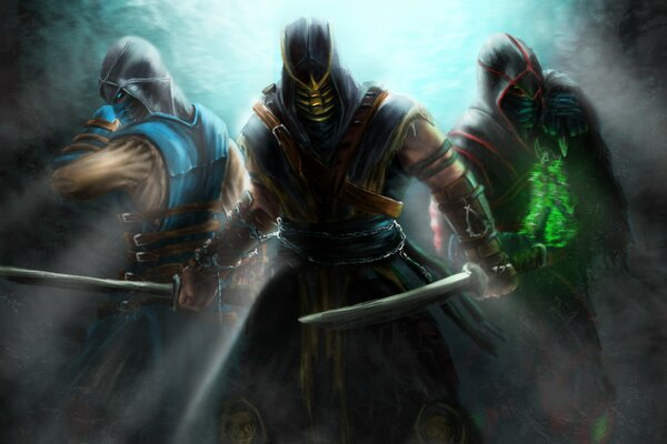 Mortal Kombat juego. Art mortal Kombat. Imagen de los juegos