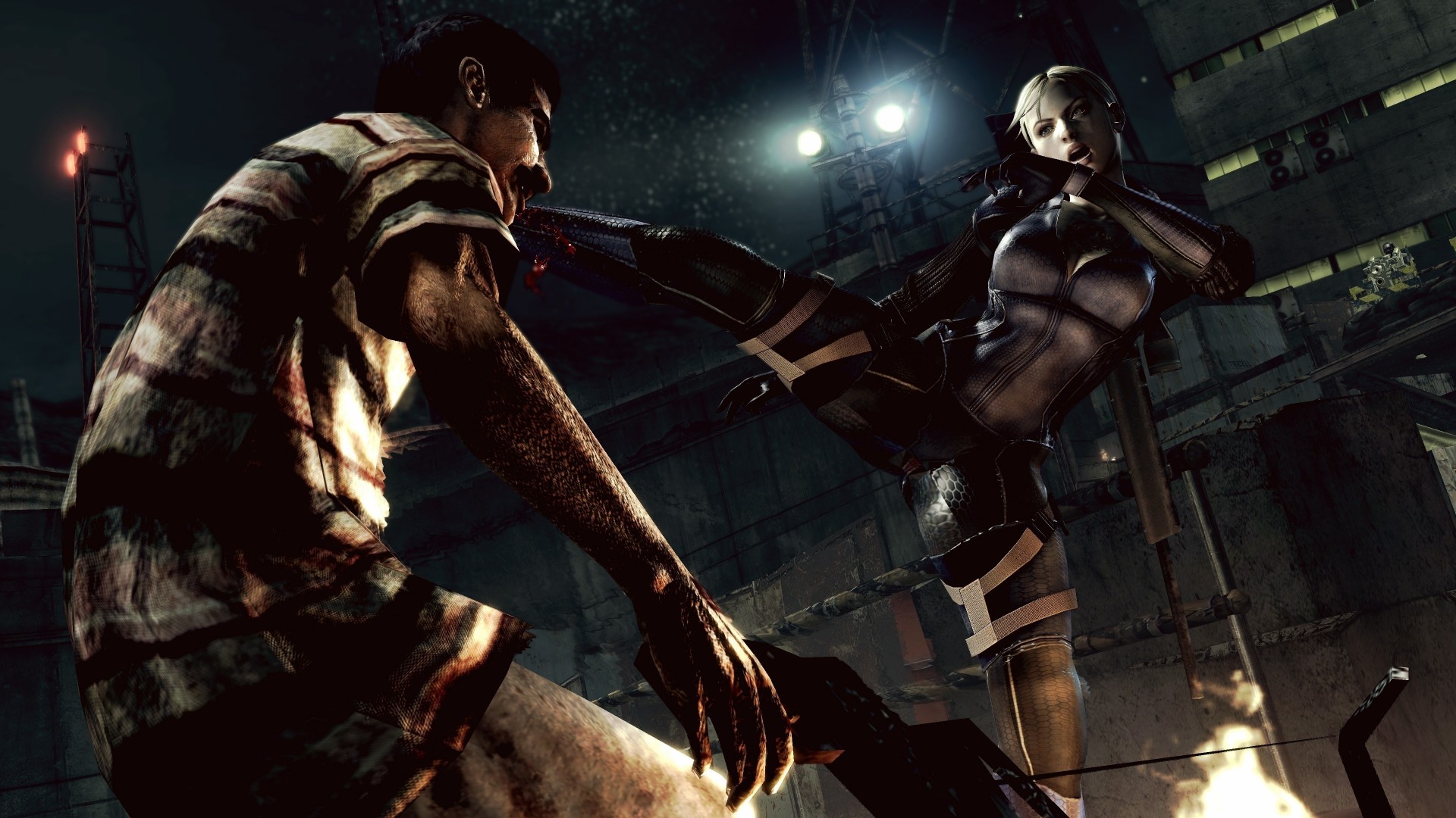 jill valentine cattivo ospite ragazza bionda