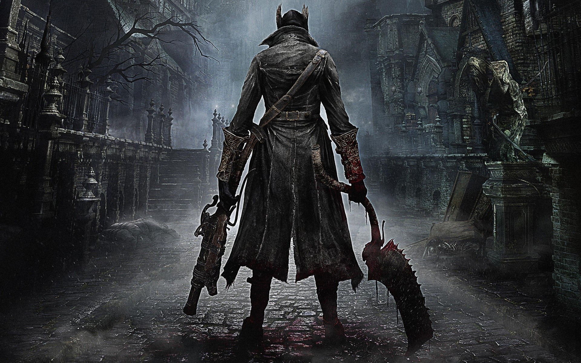 bloodborne playstation 4 weapon fantasy monster