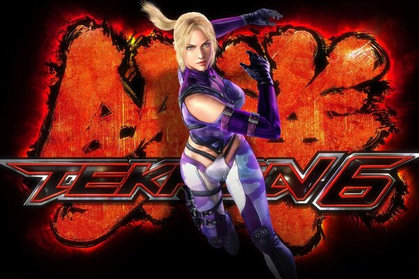 Nina from the game tekken is very attractive