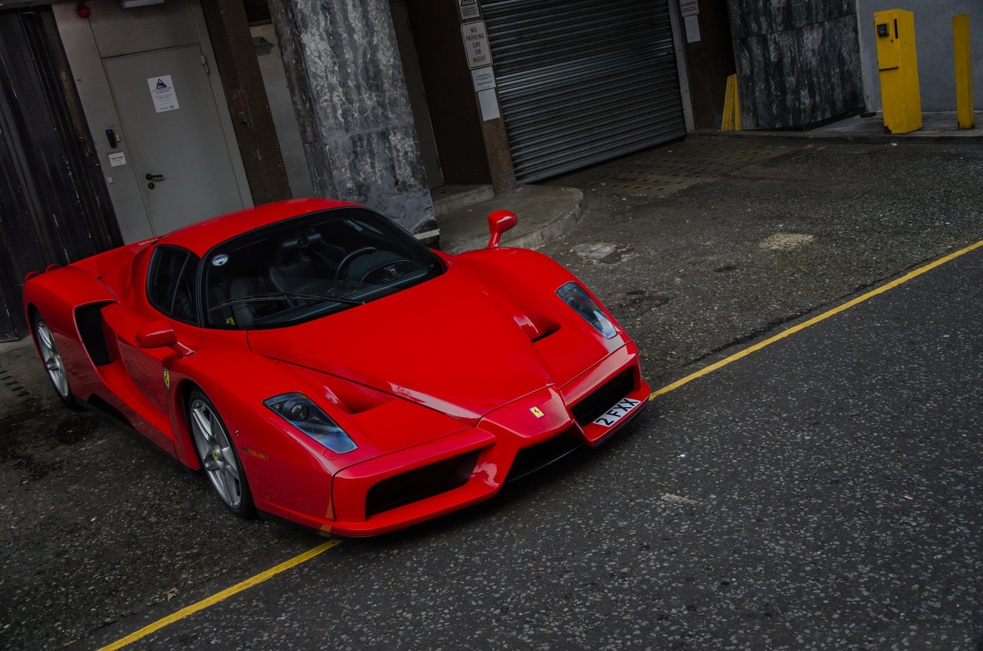 ferrari enzo red ferrari red wall door shutter