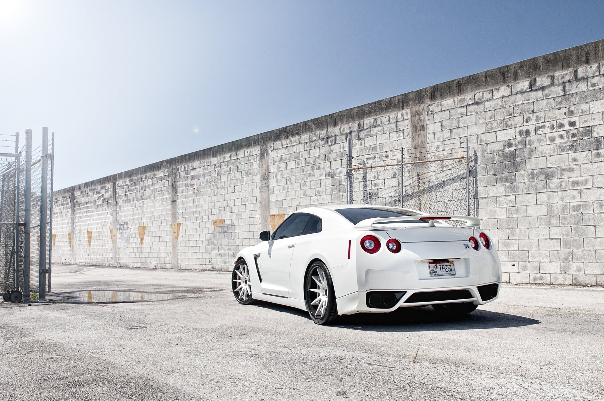 r35 gtr pared nissan cerca blanco tuning tuning nissan gtr