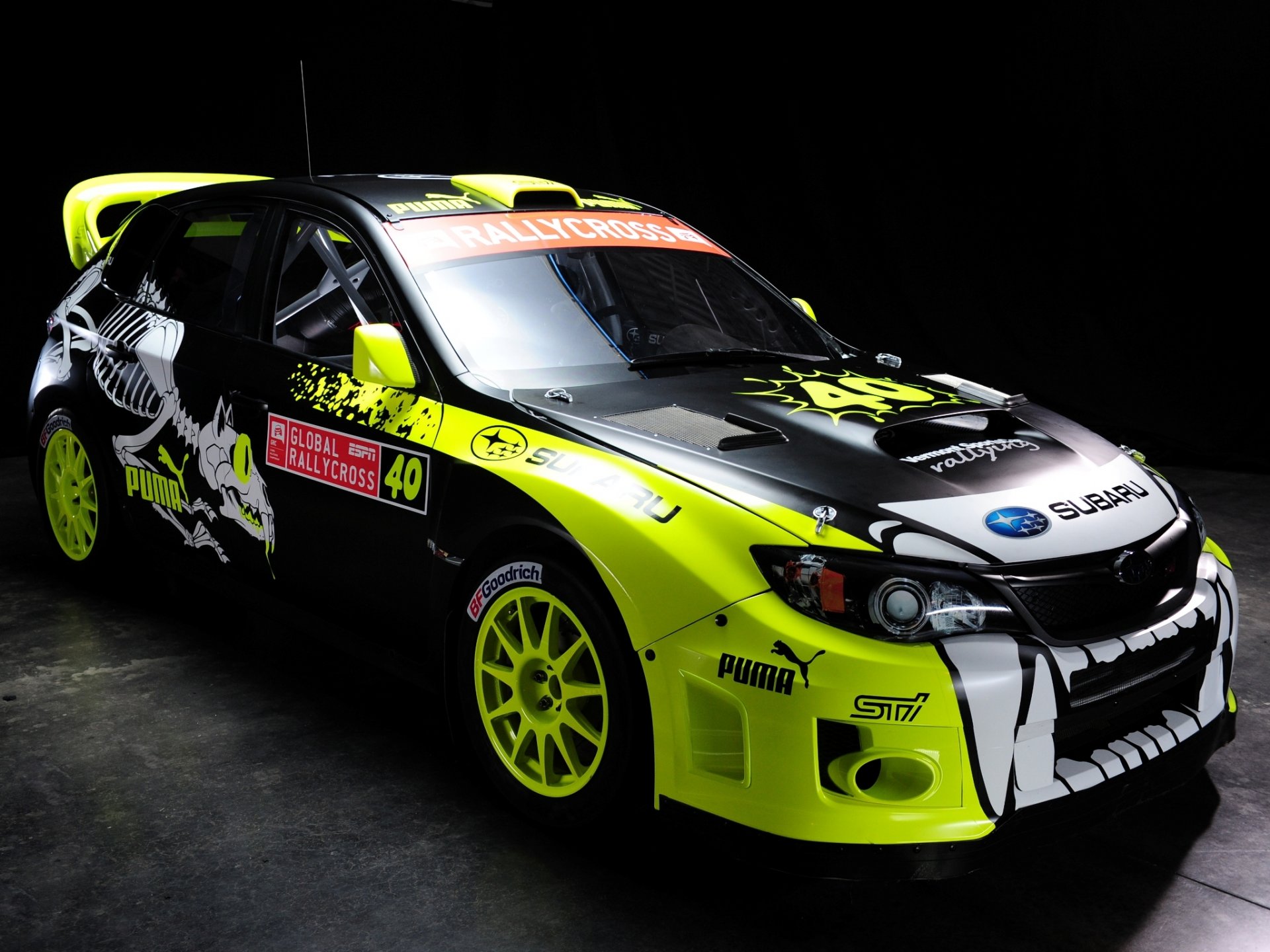 ubaru impreza wrx sti auto da corsa rally