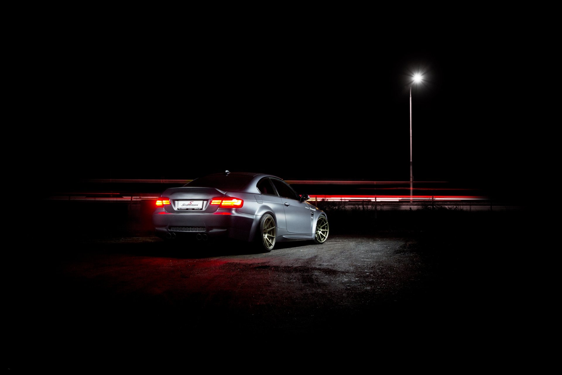 bmw m3 e92 grey night bmw rear lantern