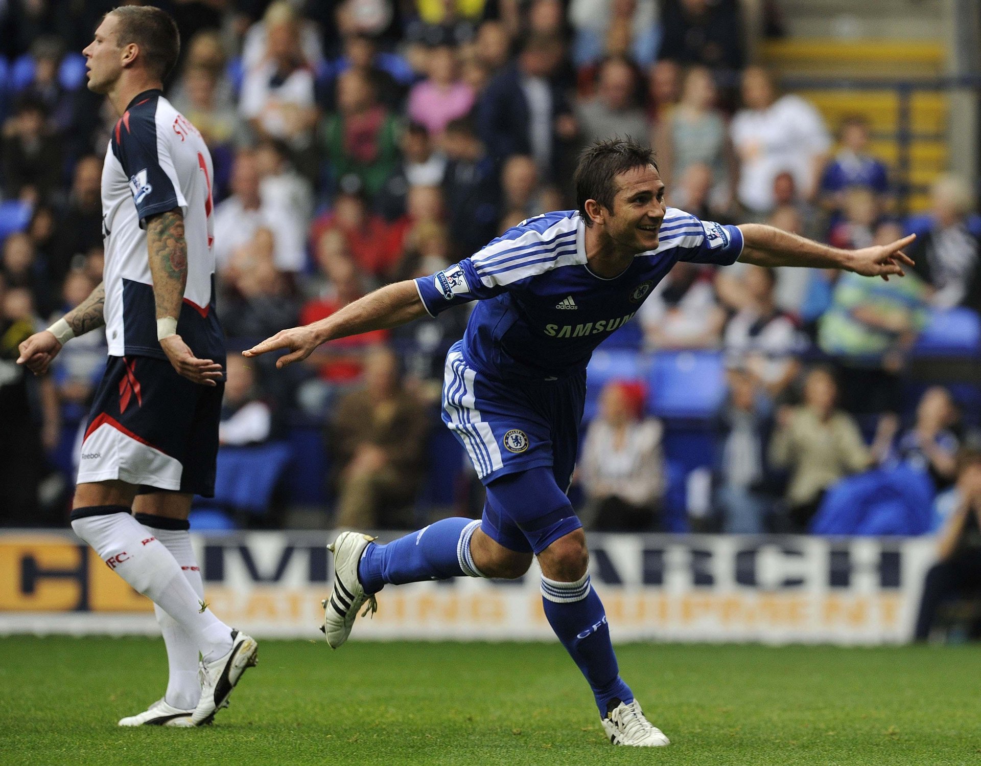 tripletta di lempard lampard chelsea chelsea fc