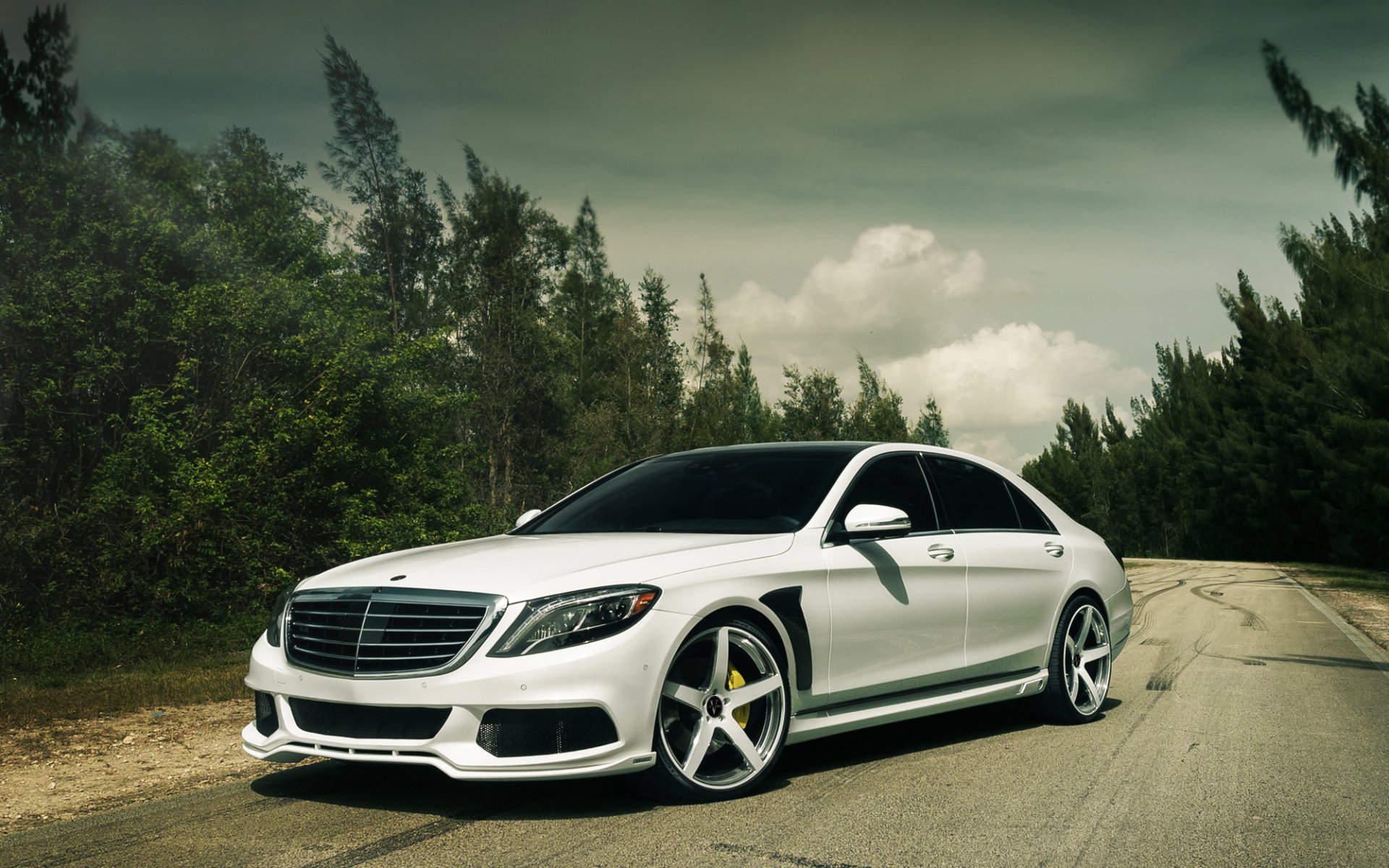 mercedes-benz s-class s550 tuning car mercedes w222