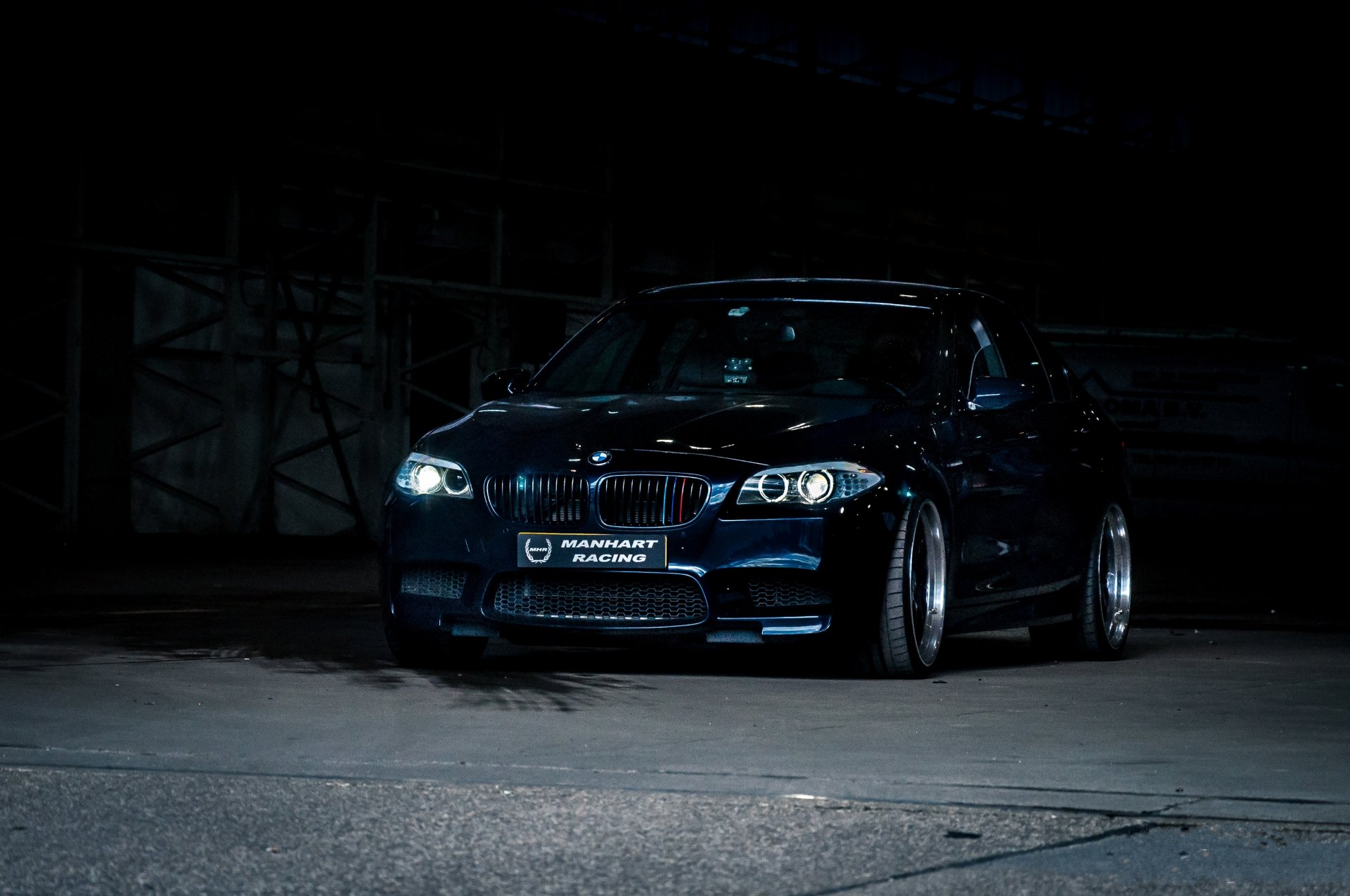 bmw m5 f10 negro bmw frente luz del día