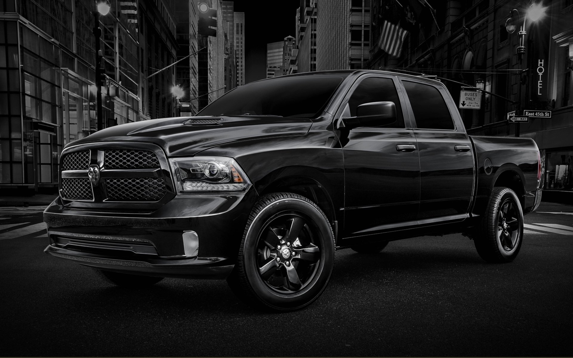 ausweichen ram 1500 schwarz express dodge ram pickup front