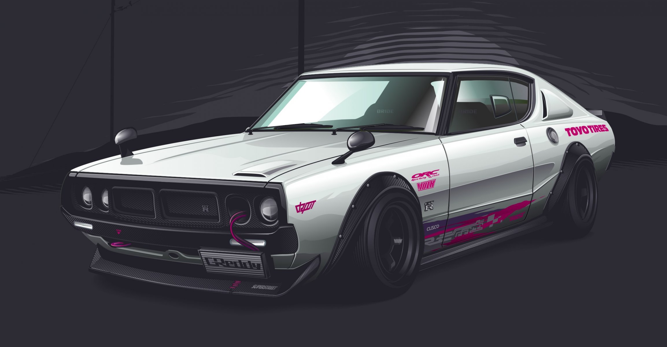 nissan horizon gt-r c111 jdm art