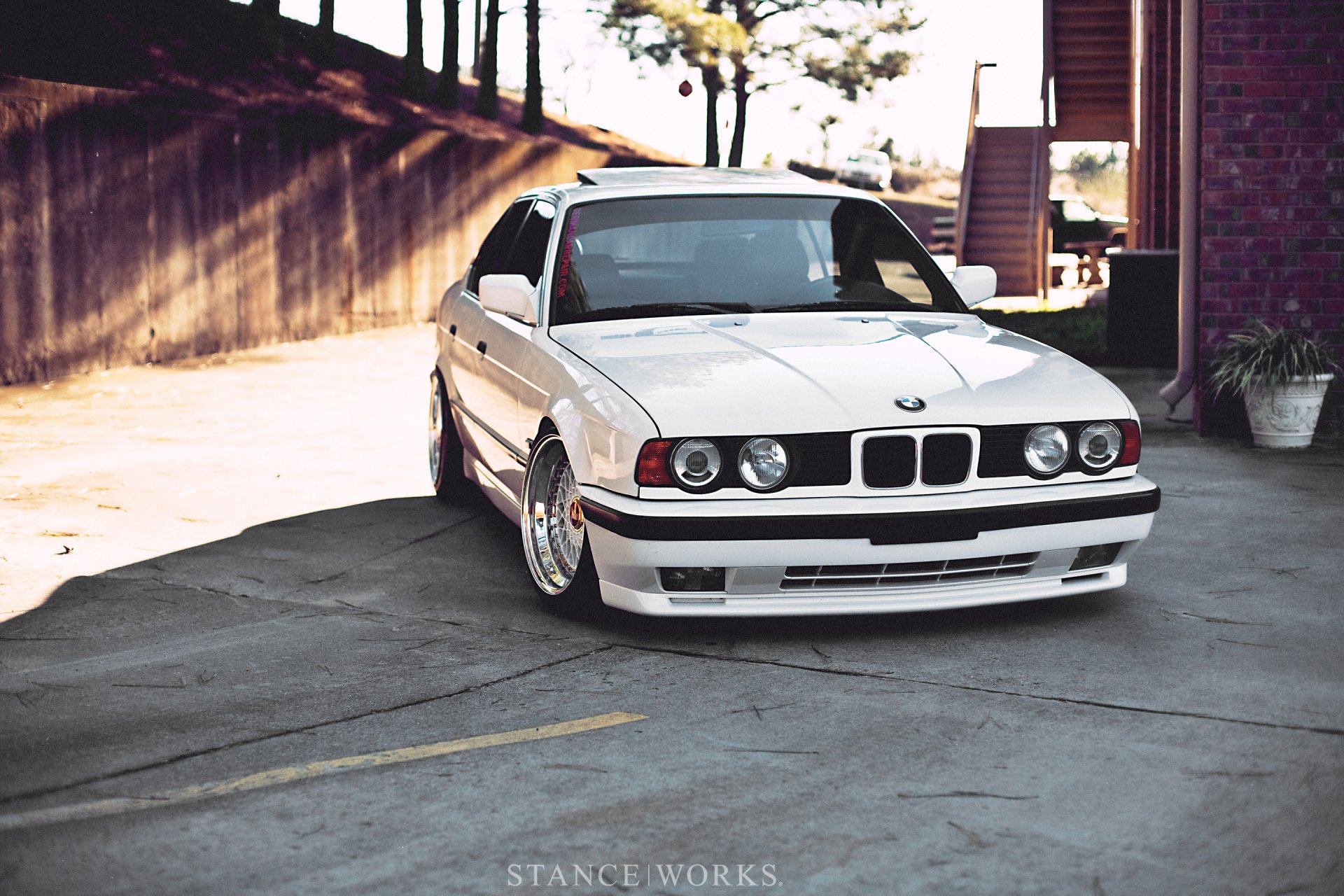 bmw bmw white stancework