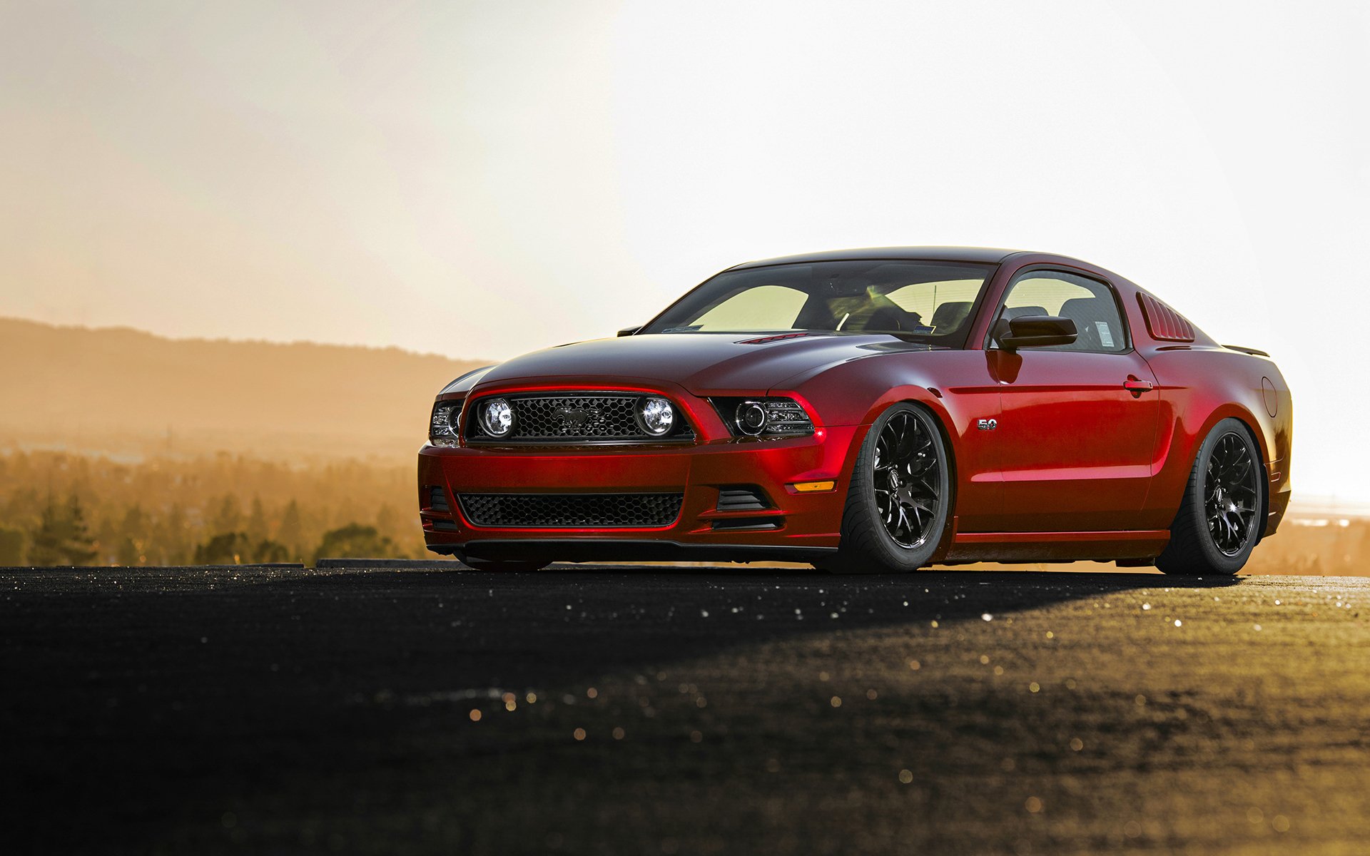 ford mustang gt rouge voiture voiture de muscle ford mustang papier peint auto