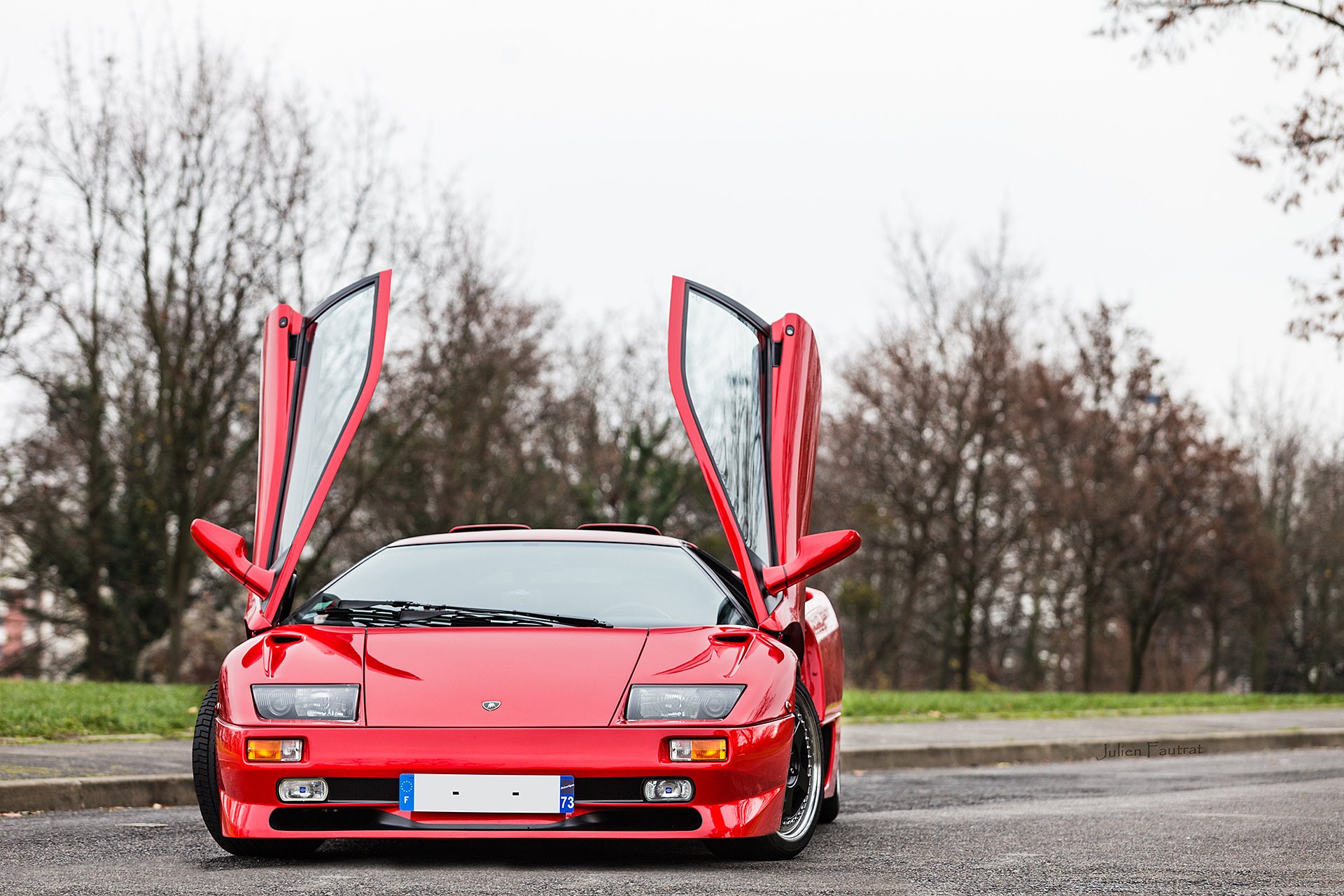 lamborghini diablo red lamborghini diablo red door