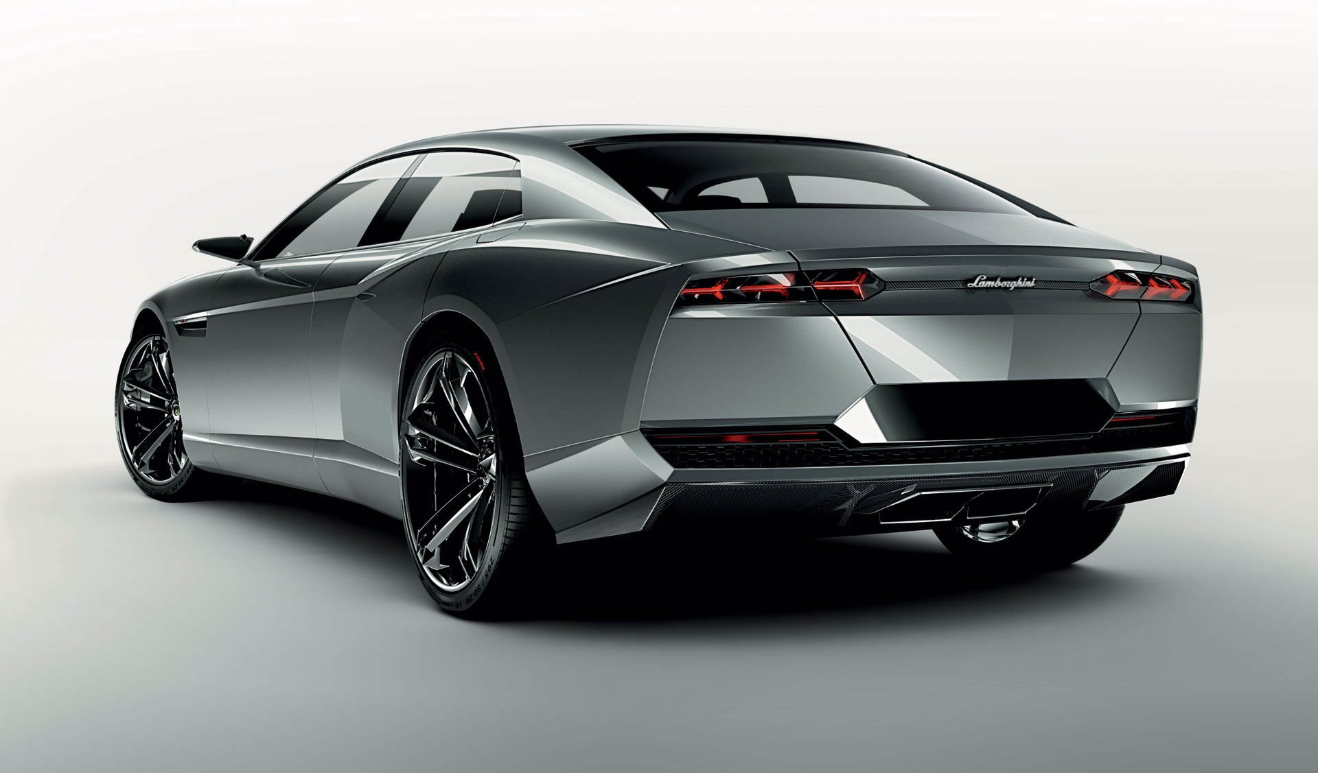 lamborghini estoque concept lamborghini estoque concept tuning arrière argent brouette