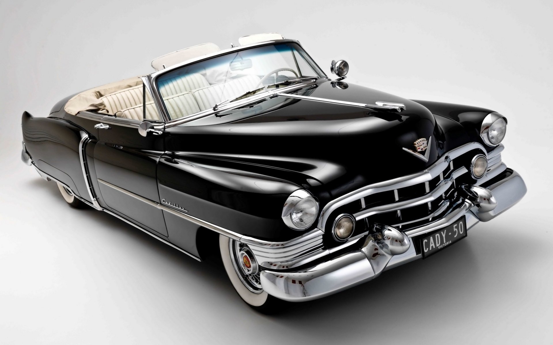 cadillac sześćdziesiąt dwa kabriolet 1950 cadillac sixty-tu classic tło