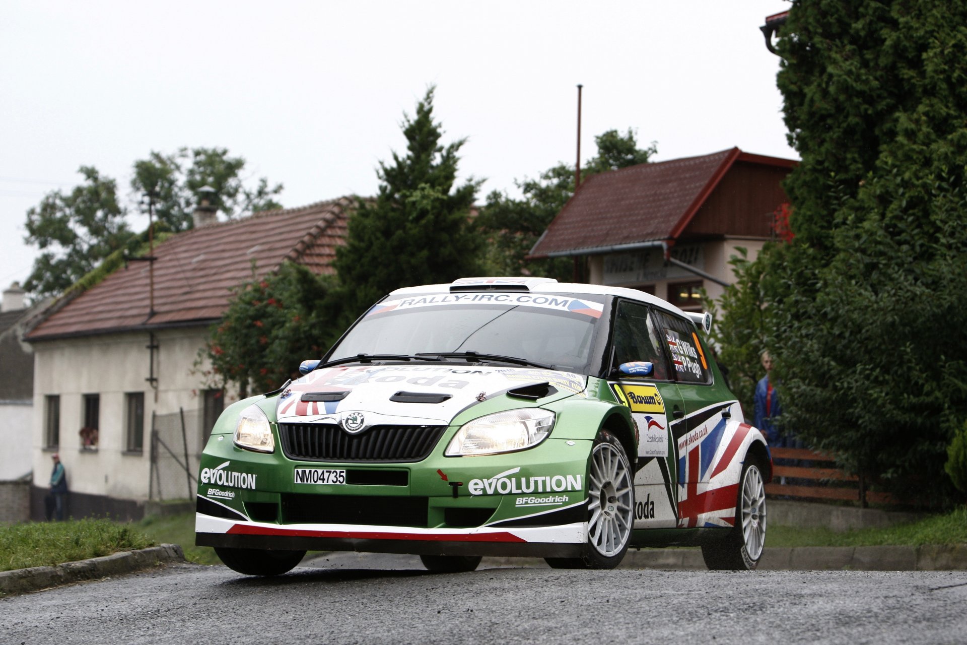 koda fabia rally skoda città strada concorrenza rally fabia fari cofano