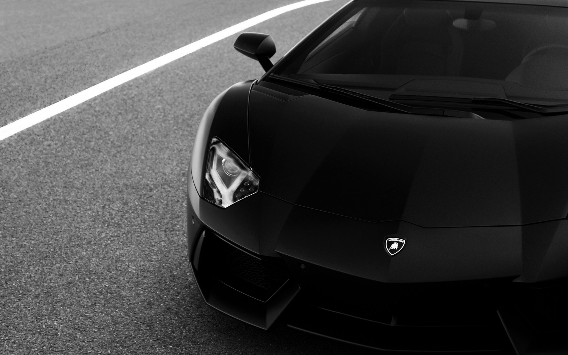 lamborghini aventador lp700-4 lamborghini supercar papier peint automatique noir et blanc