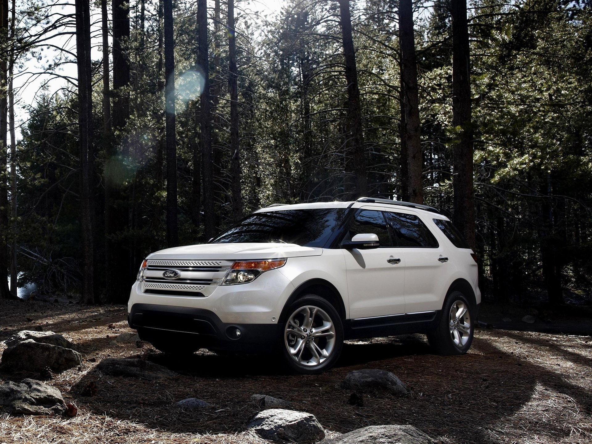 ford ford explorer внедорожник серый explorer