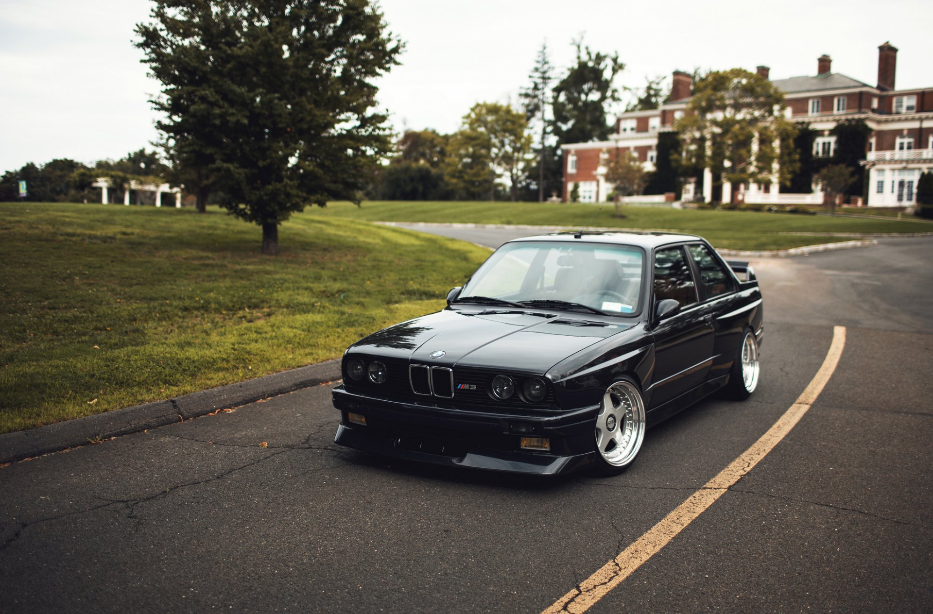 bmw e30 m3 black tuning bmw