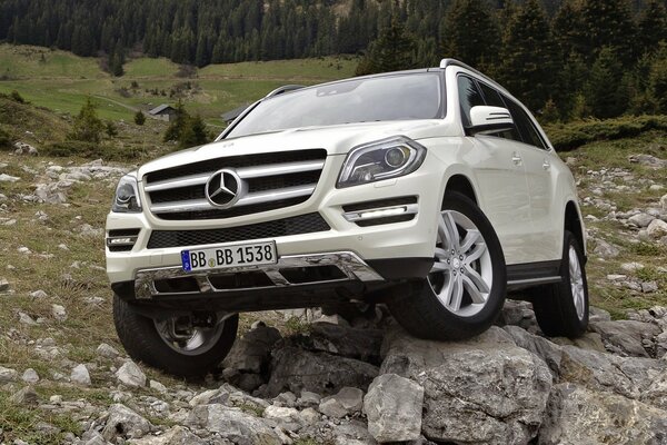 Mercedes SUV-gagnant hors route