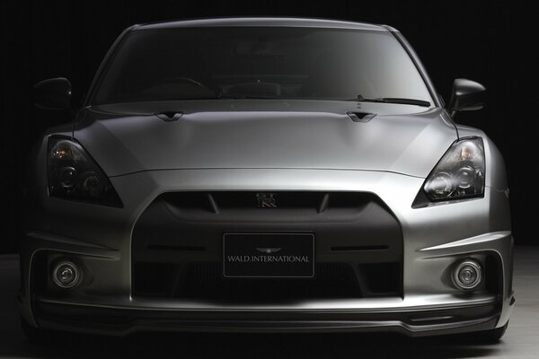 Nissan GT-R sports car. One of the most powerful cars