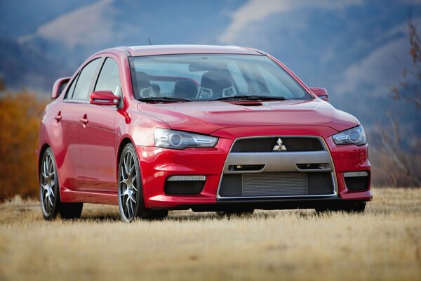 Roter federnd mitsubishi evo x