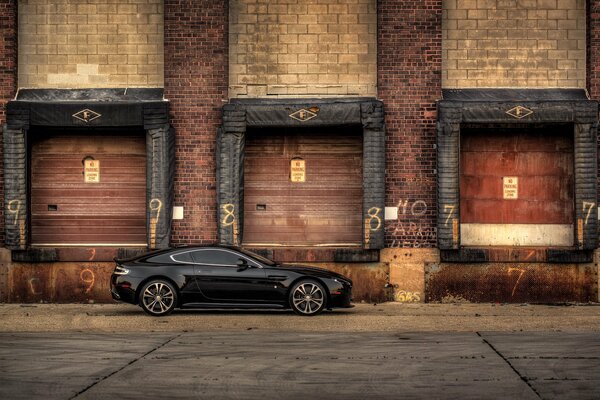 Aston Martin side view