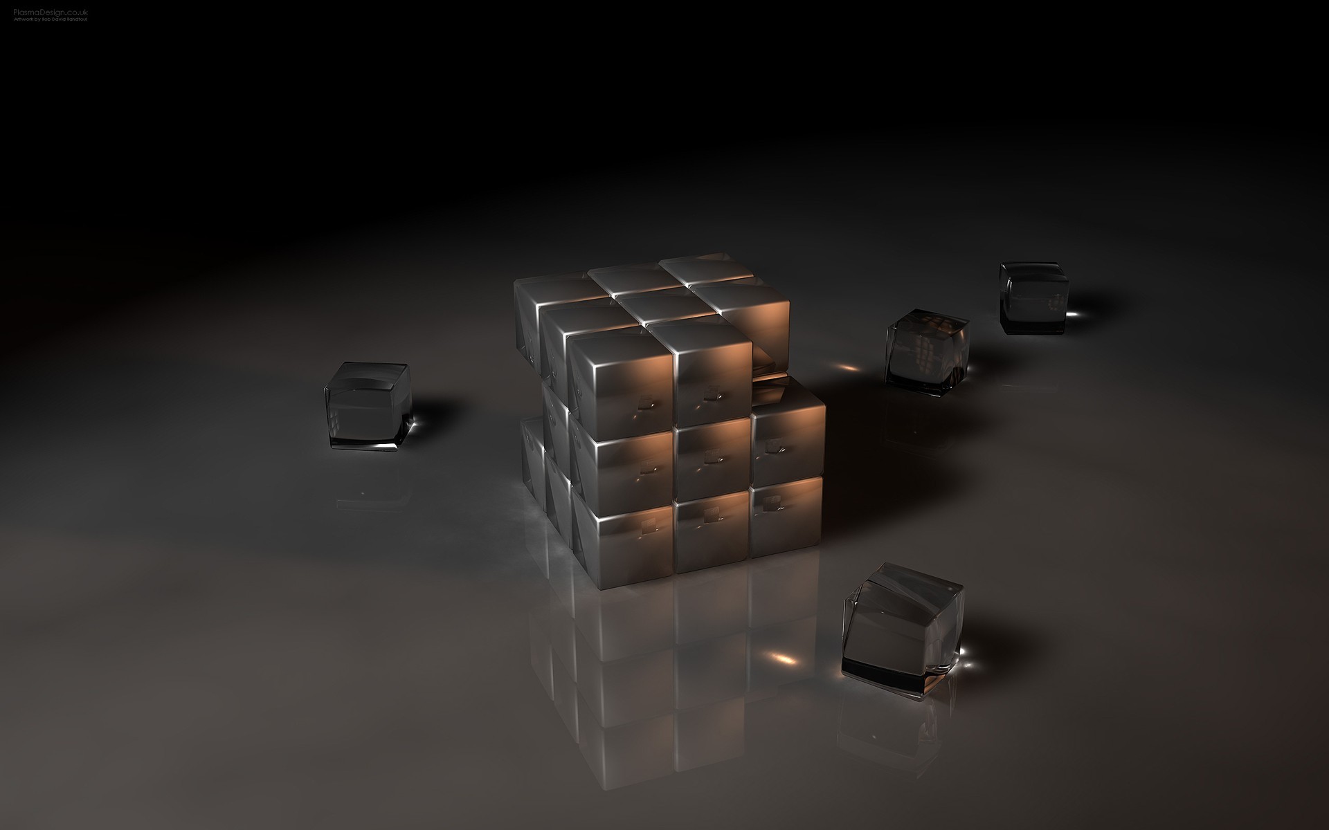 cubes verre