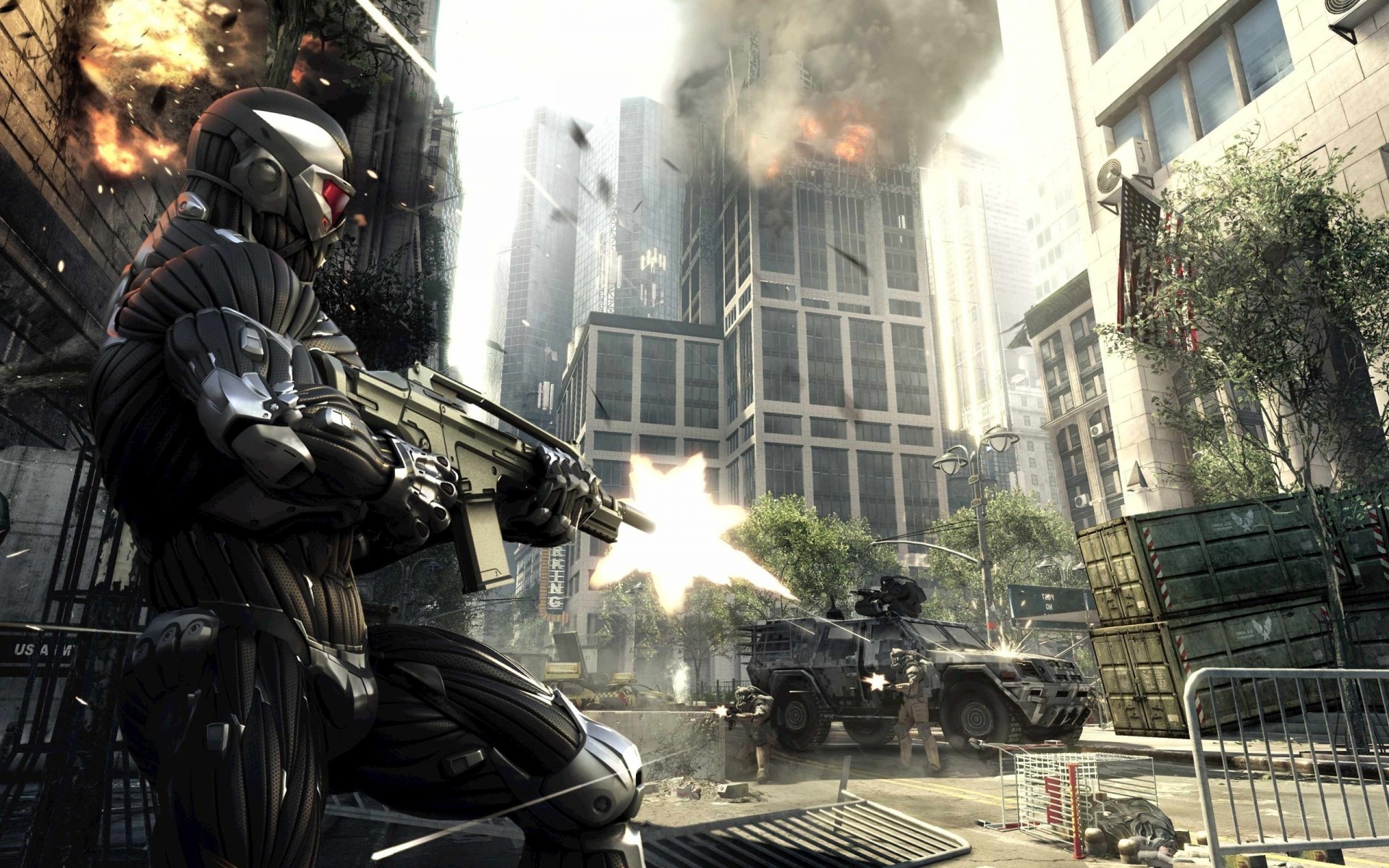 fusillade crysis prophète alcatraz feu auto