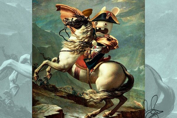 Napoleon and the battle with the impudent rabbit