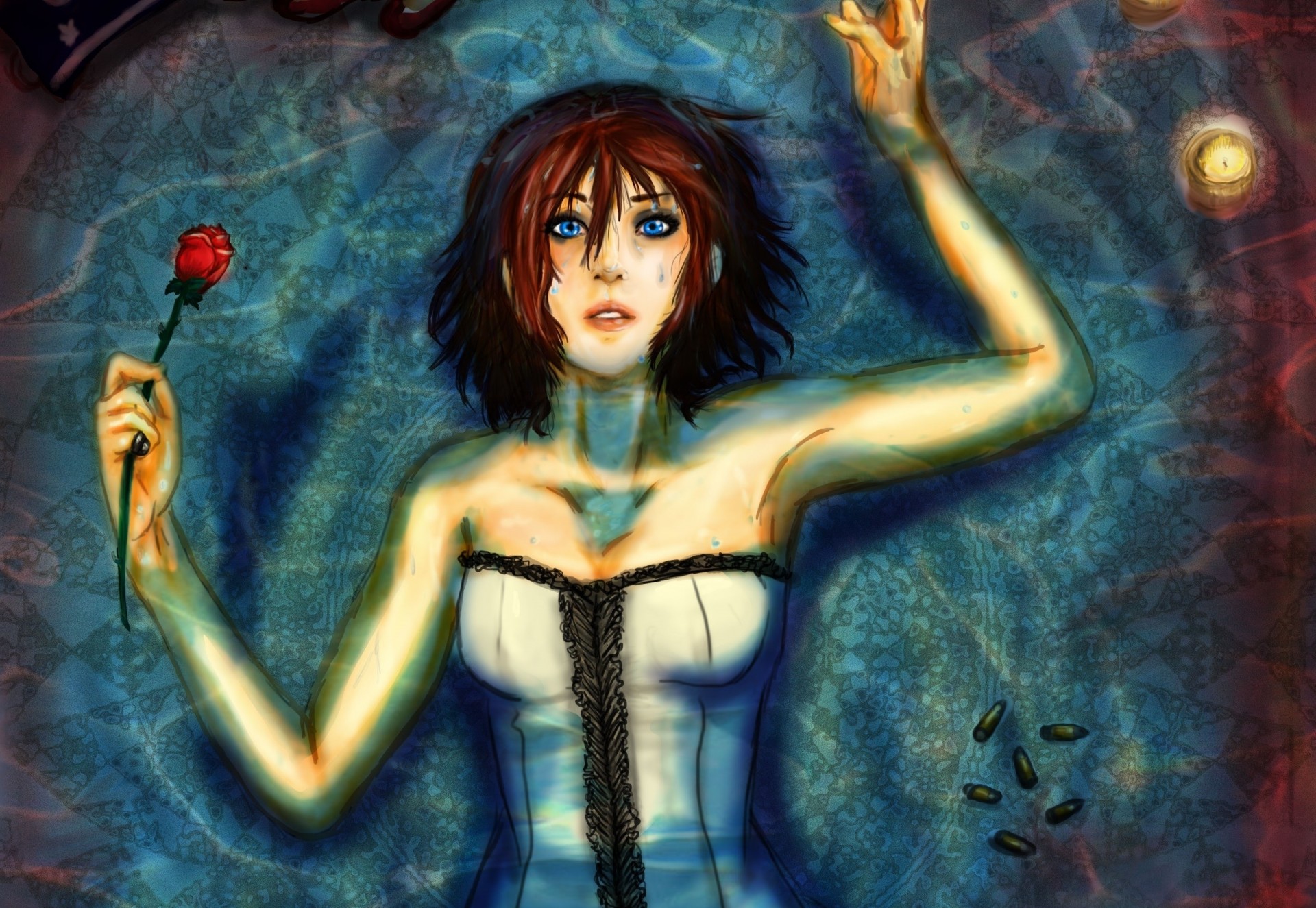 bioshock girl game view