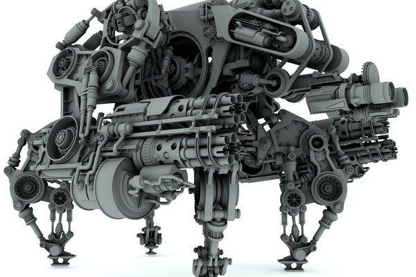 Разработка модели боевого робота