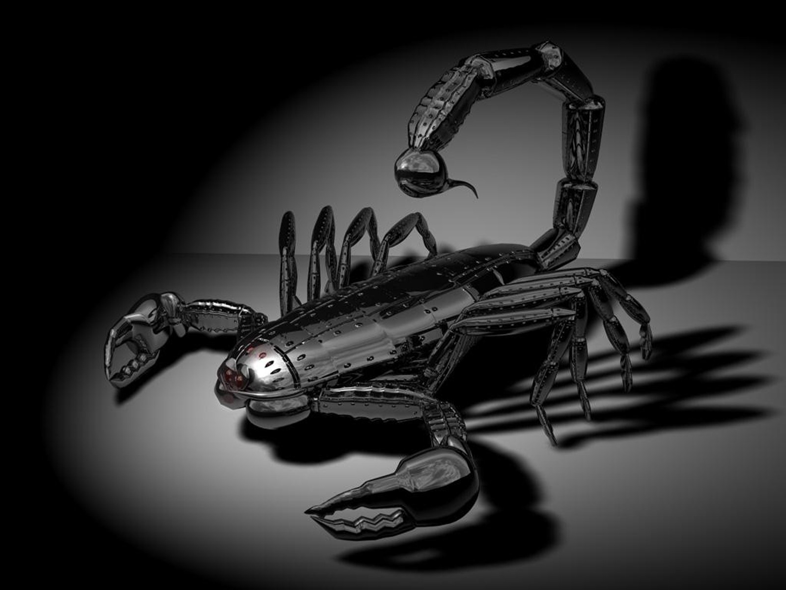 escorpión robot veneno