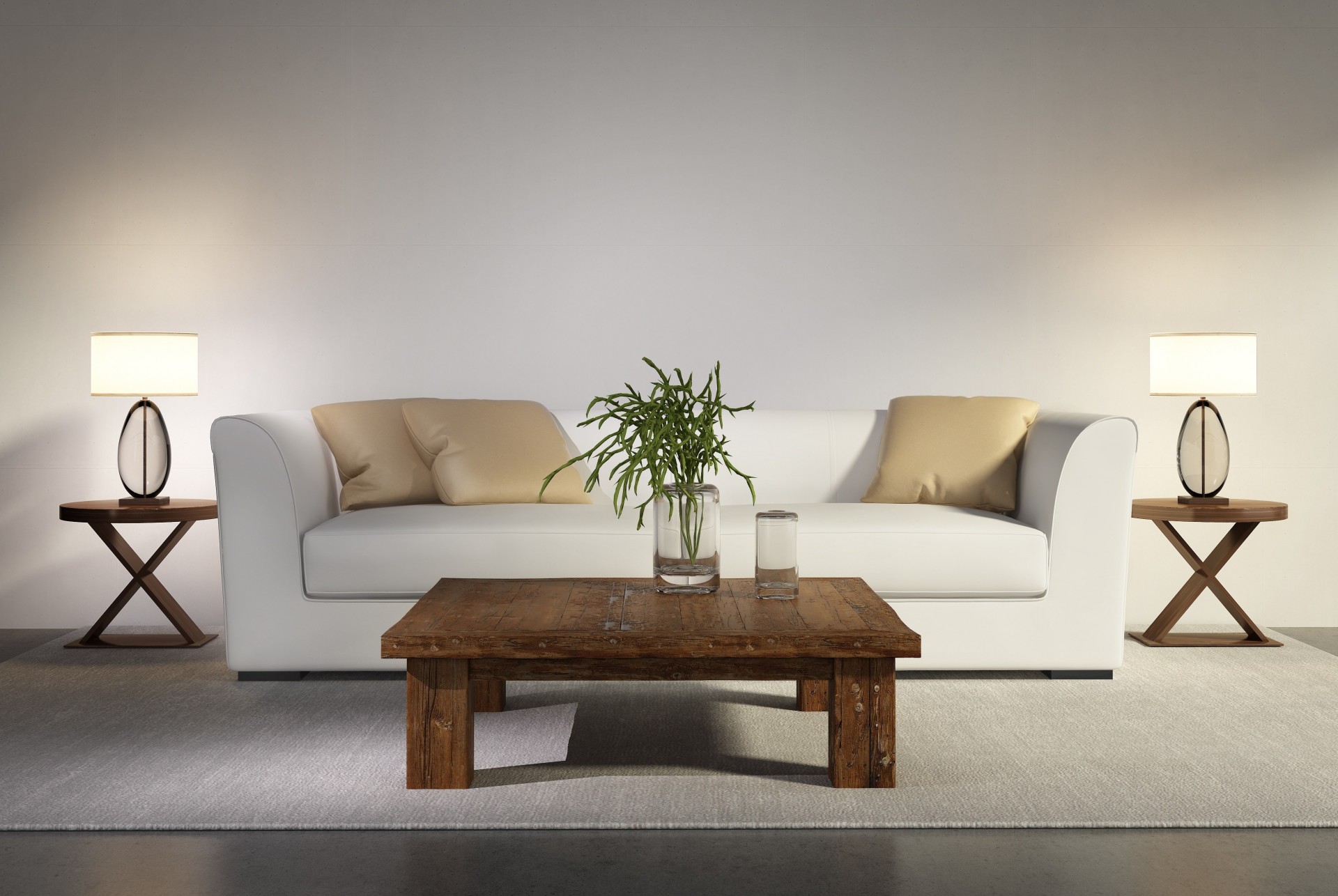 stilvolles design sofa tisch modern salon kuchen