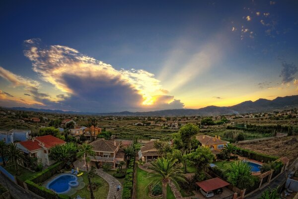 Conoce la puesta de sol en la apasionada España