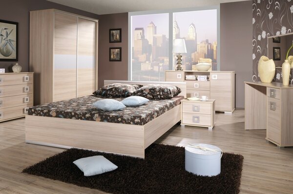 Schlafzimmer Design mit Fenster