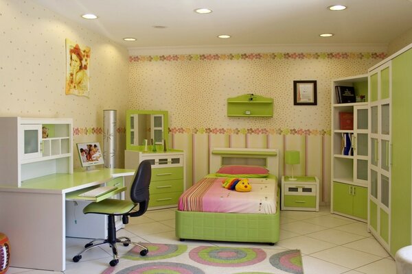 Kinderzimmer im gleichen Stil