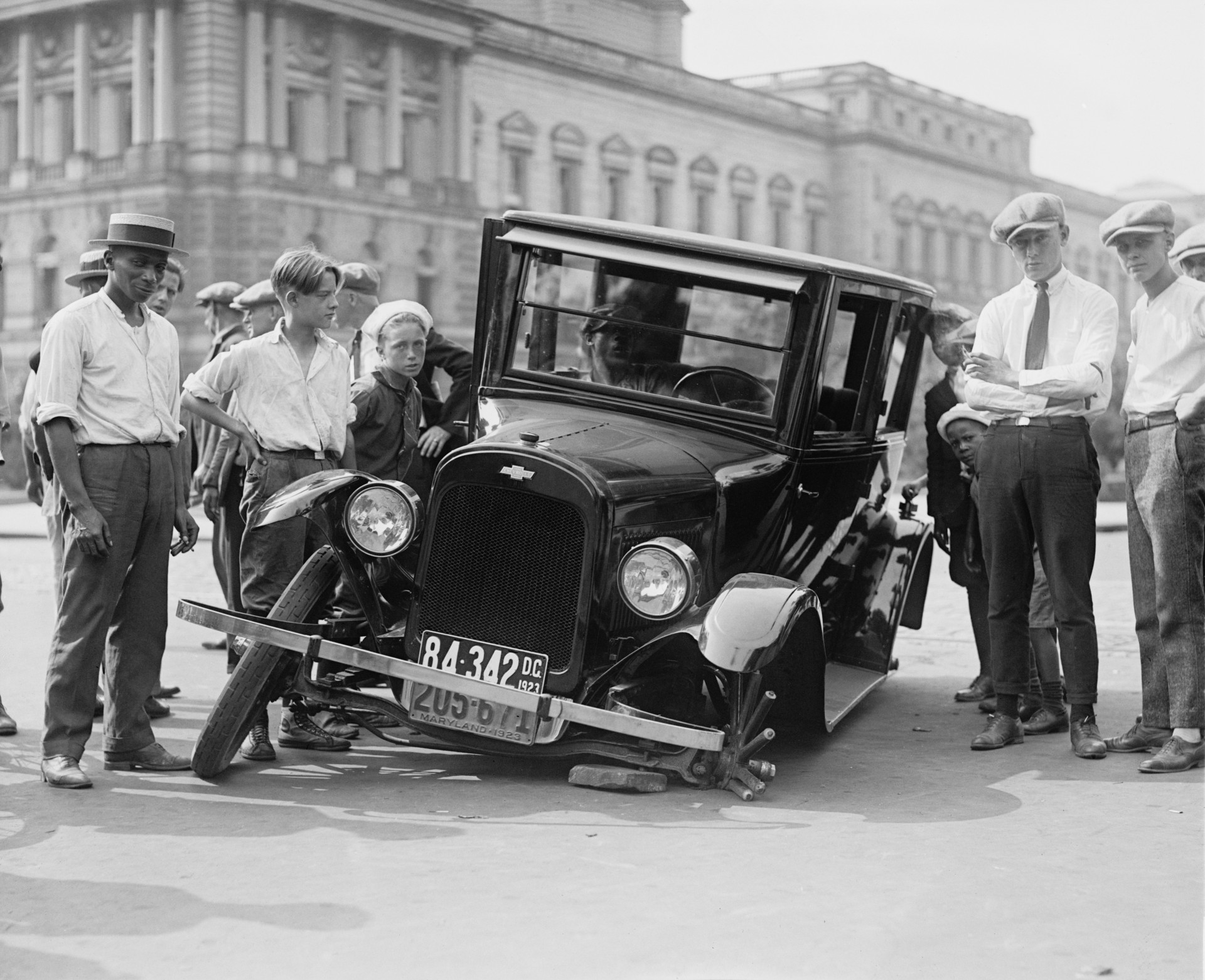 voiture accident maryland