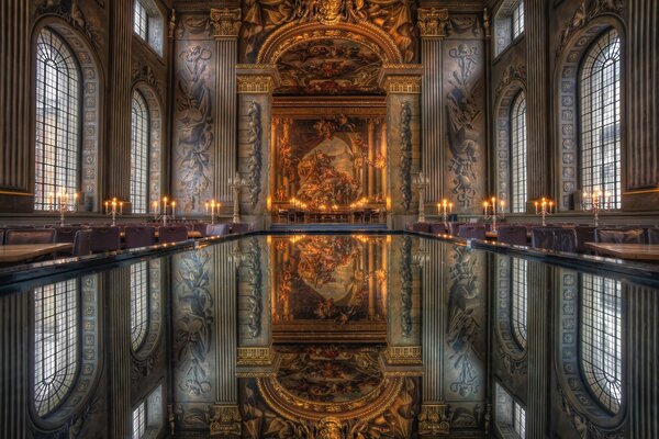 Bellissimo edificio di architettura a Londra