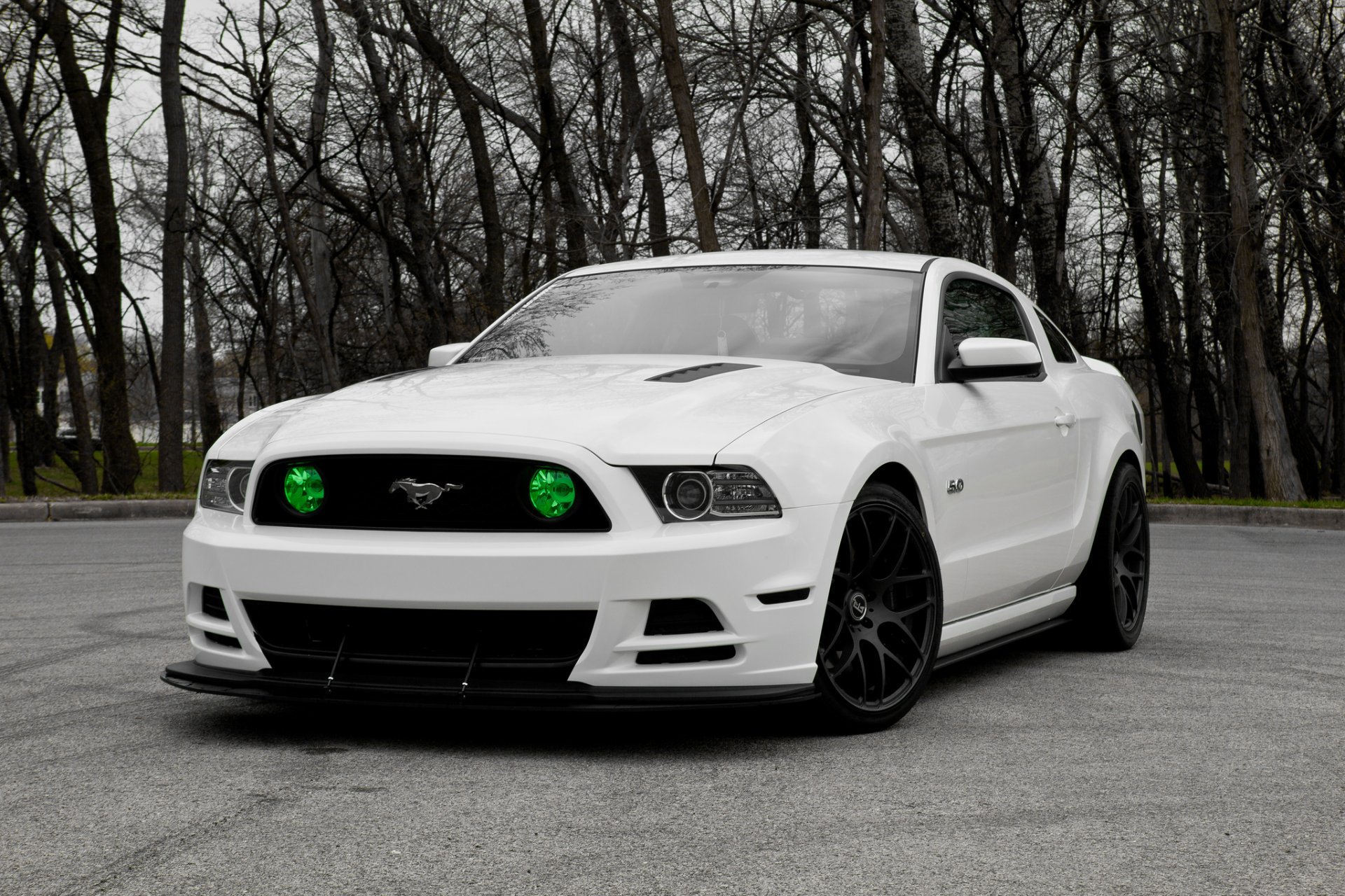 ford mustang gt500 5.0 bianco