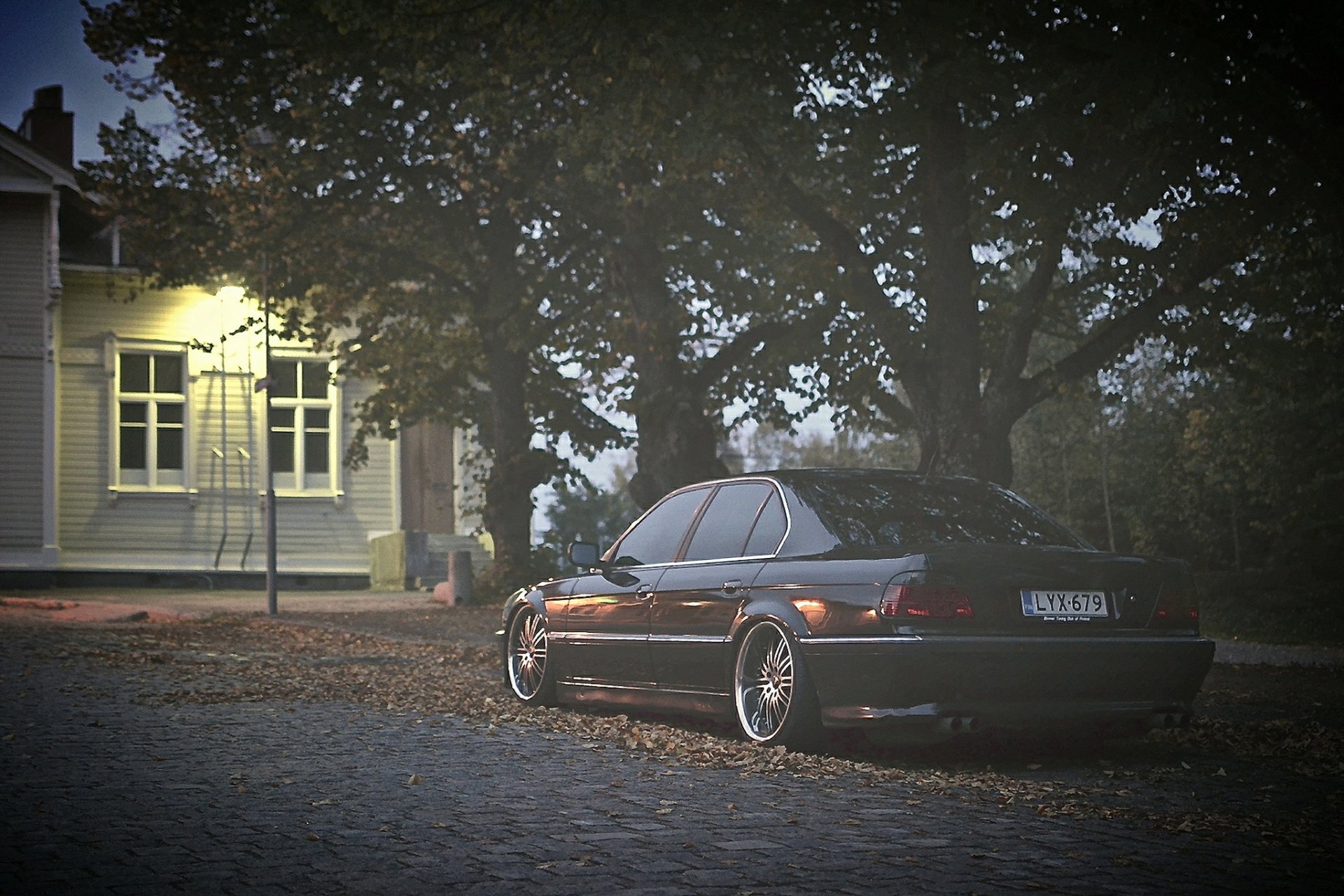 bmw e38 bmw tuning position herbst scheinwerfer