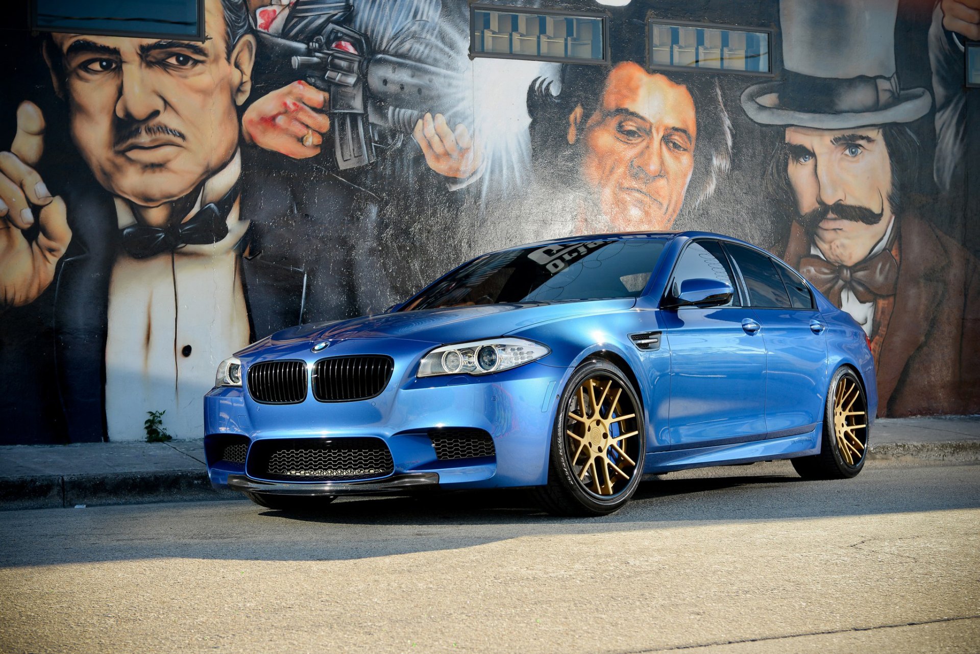 bmw f10 m5 strasse колеса вогнутая бмв граффити мафия крёстный отец