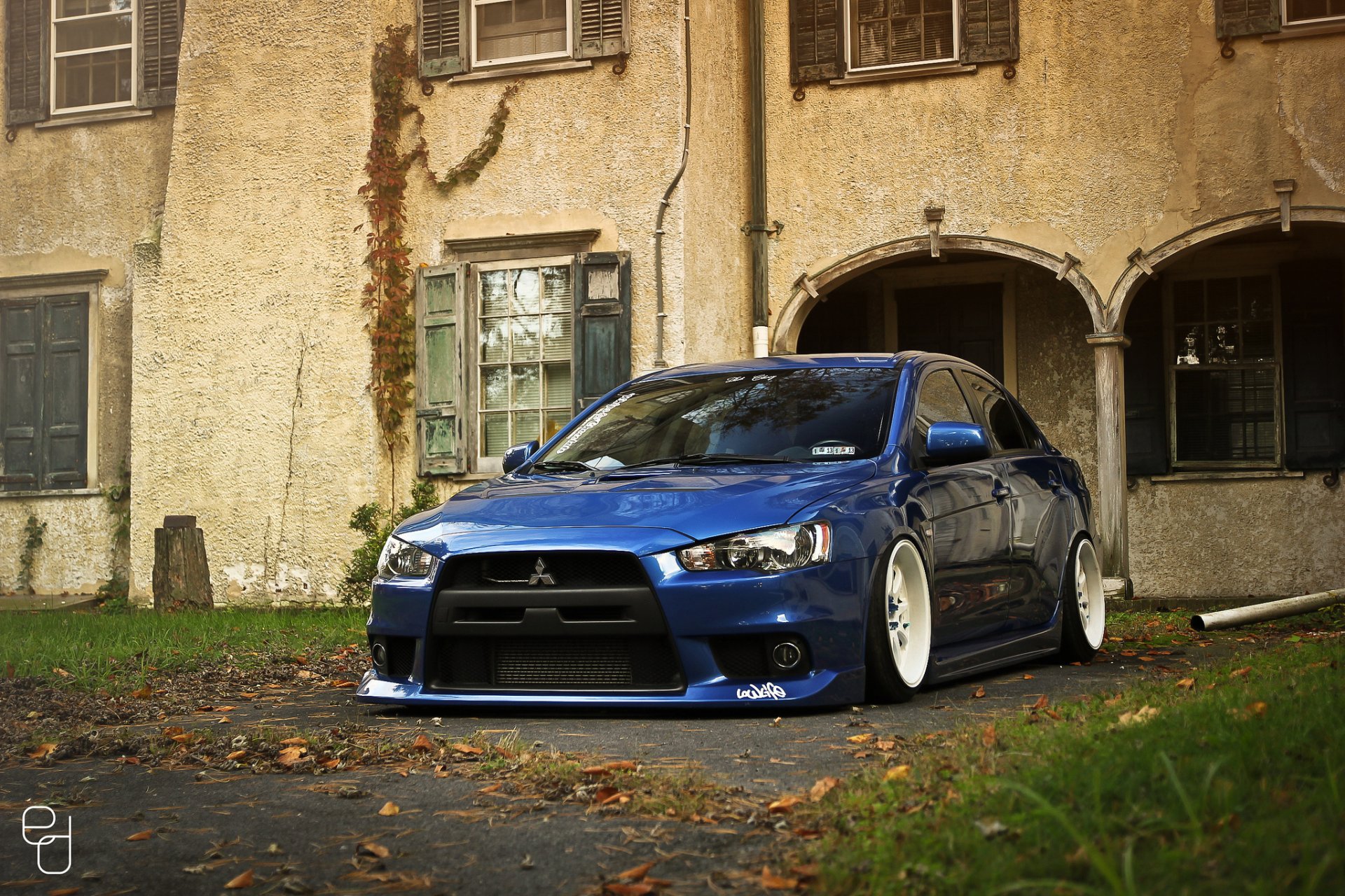 mitsubishi profession evolution x jdm style automotive desktop car wallpaper mitsubishi lancer evolution blue