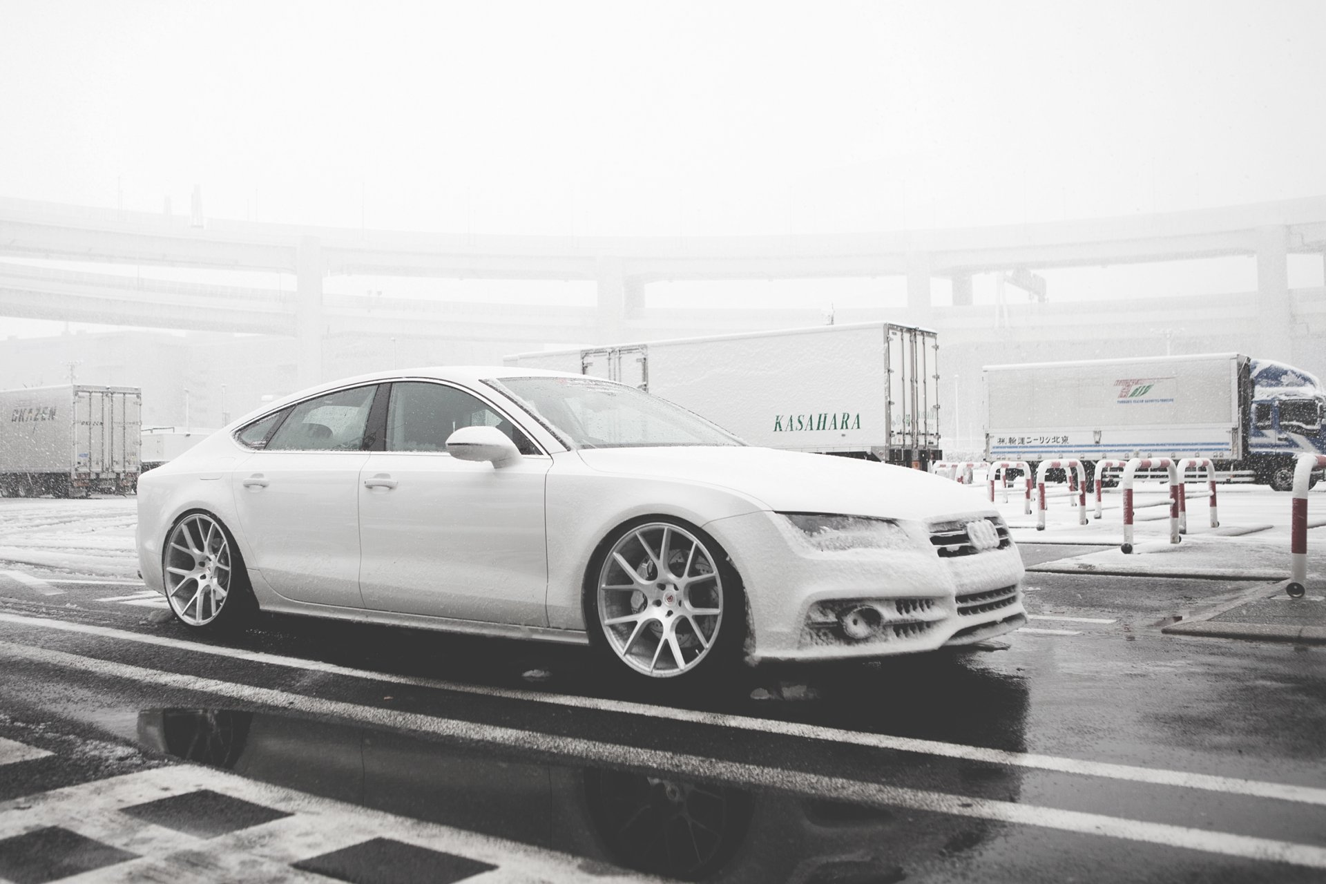 audi a7 s7 czarny audi vossen