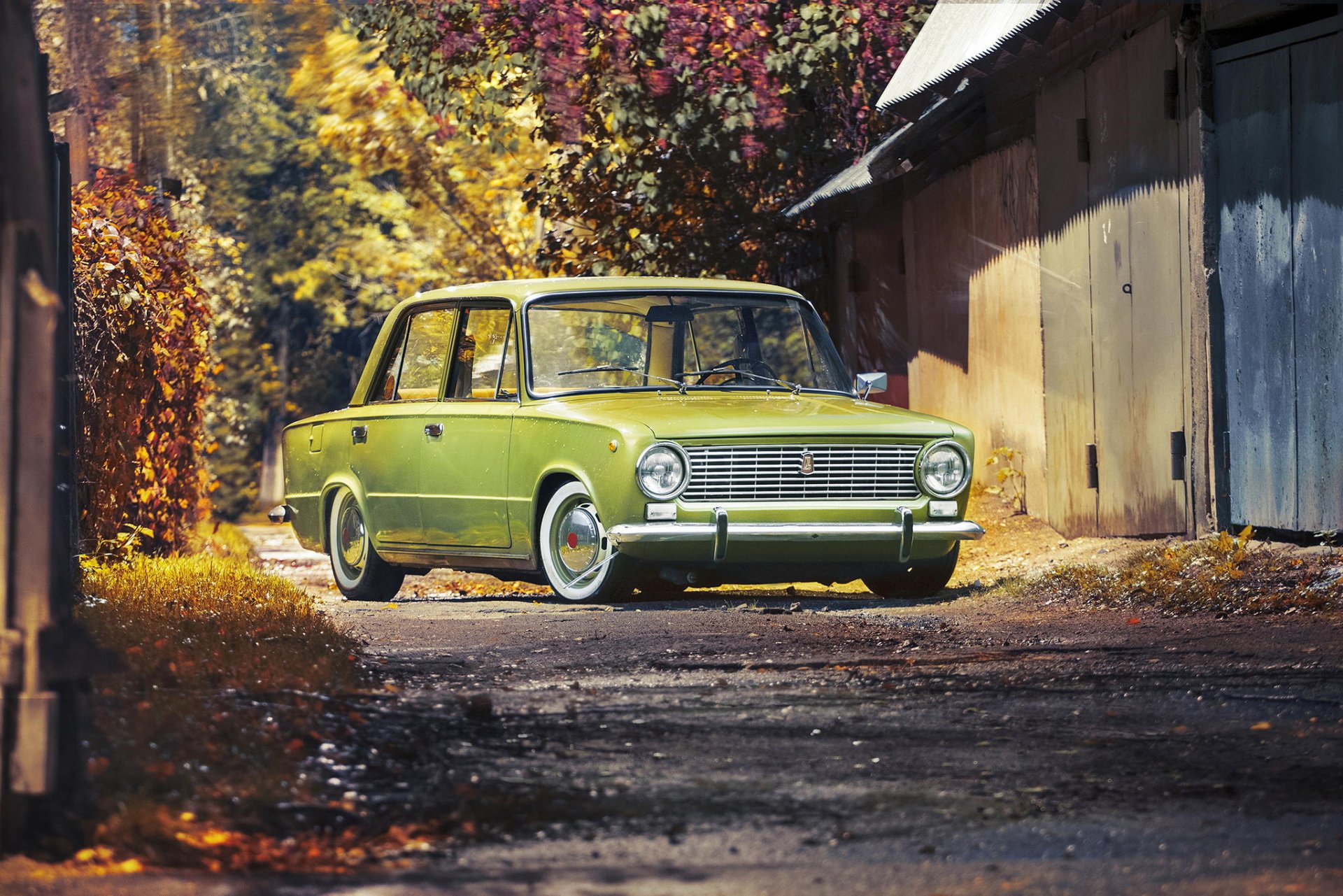 coche lada resto posición