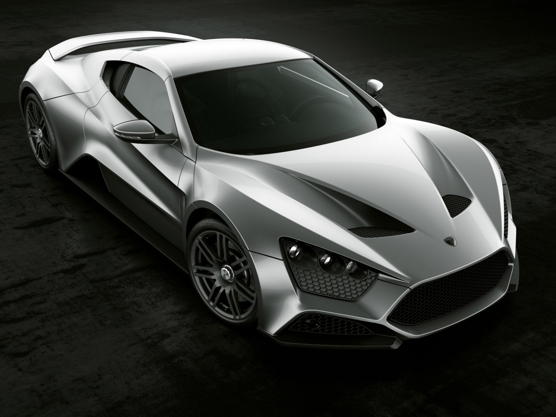 zenvo st1 voiture voiture zenvo gris